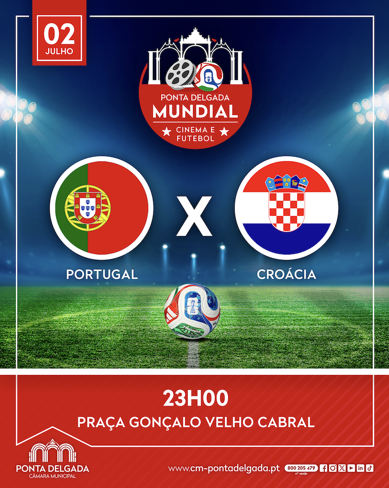 Transmissão do Jogo de Futebol Portugal X Croácia — event image